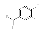 4-(Difluoromethyl)-1,2-difluorobenzene Structure