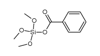 trimethoxy(benzoyloxy)silane Structure