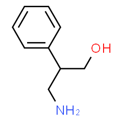 (S)-3-amino-2-phenylpropan-1-ol结构式