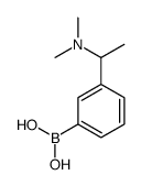 {3-[1-(Dimethylamino)ethyl]phenyl}boronic acid Structure