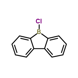 5-氯-5H-二苯并[b,d]硼杂环戊二烯结构式