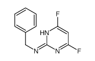 N-benzyl-4,6-difluoropyrimidin-2-amine Structure