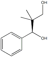 (1S)-2,2-Dimethyl-1-phenylpropane-1,3-diol Structure