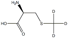 [2H3]-S-甲基-L-半胱氨酸结构式