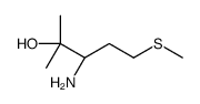 (3R)-3-amino-2-methyl-5-methylsulfanylpentan-2-ol Structure