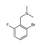 N,N-Dimethyl 2-bromo-6-fluorobenzylamine结构式