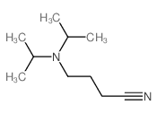 4-(二异丙基氨基)丁腈结构式