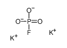 单氟磷酸钾结构式