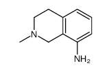 2-甲基-1,2,3,4-四氢异喹啉-8-胺结构式
