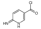 3-Pyridinecarbonyl chloride, 6-amino- (9CI) Structure
