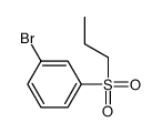 1-Bromo-3-(propylsulfonyl)benzene Structure