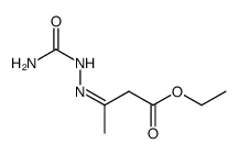 ethyl acetoacetate (Z)-semicarbazone Structure