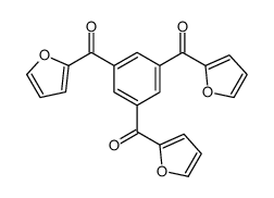 [3,5-bis(furan-2-carbonyl)phenyl]-(furan-2-yl)methanone结构式