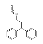 (3-azido-1-phenylpropyl)benzene结构式