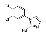 3-(3,4-dichlorophenyl)-1H-imidazole-2-thione结构式
