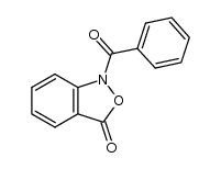 1-benzoylbenzo[c]isoxazol-3(1H)-one结构式
