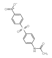 Acetamide,N-[4-[(4-nitrophenyl)sulfonyl]phenyl]- Structure