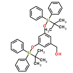 3,5-双(叔丁基二苯基硅氧基)苯甲醇图片