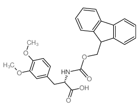 Fmoc-L-3,4-二甲氧基苯丙氨酸结构式