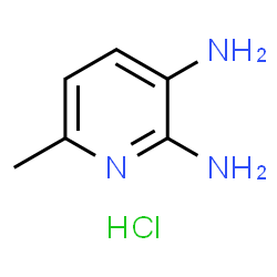 6-甲基吡啶-2,3-二胺盐酸盐结构式