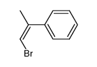 (Z)-β-bromo-α-methylstyrene结构式