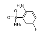 Benzenesulfonamide, 2-amino-5-fluoro- (7CI,8CI,9CI) structure
