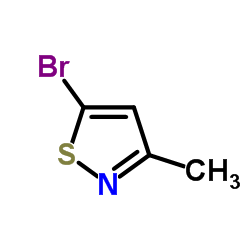 5-Bromo-3-methylisothiazole Structure