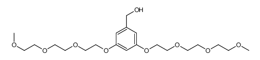 [3,5-bis[2-[2-(2-methoxyethoxy)ethoxy]ethoxy]phenyl]methanol Structure