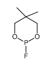 2-fluoro-5,5-dimethyl-1,3,2-dioxaphosphinane结构式