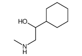 2-(Methylamino)-1-cyclohexylethanol Structure