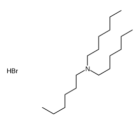 N,N-dihexylhexan-1-amine,hydrobromide Structure