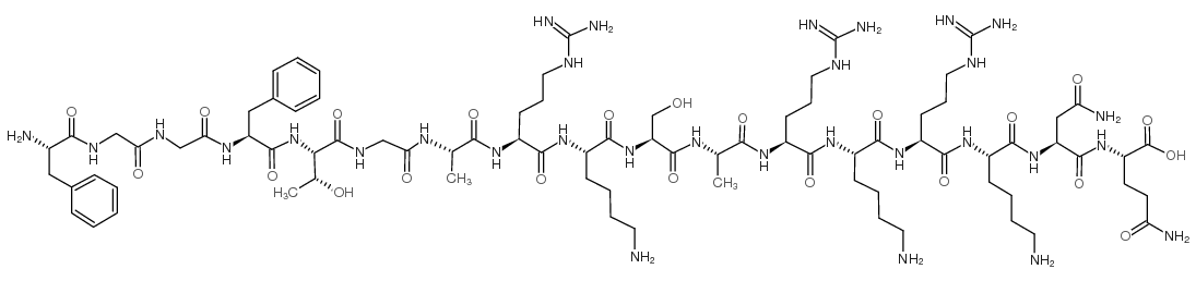 [Arg14,Lys15] Nociceptin Structure