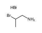 2-溴丙烷-1-胺氢溴酸盐结构式