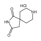2,8-二氮杂螺[4.5]癸烷-1,3-二酮盐酸盐结构式