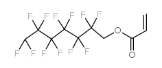 丙烯酸2,2,3,3,4,4,5,5,6,6,7,7-十二氟庚酯结构式