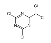 2,4-dichloro-6-(dichloromethyl)-1,3,5-triazine结构式