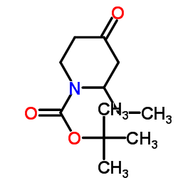 1-Boc-2-Ethyl-piperidin-4-one Structure