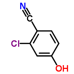 2-氯-4-羟基苯腈结构式