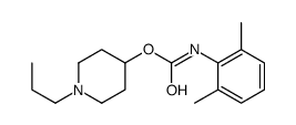 2,6-Dimethylcarbanilic acid 1-propyl-4-piperidinyl ester picture