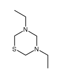 3,5-diethyl-1,3,5-thiadiazinane结构式