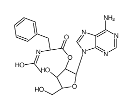 2'-O-(N-acetylphenylalanyl)adenosine Structure