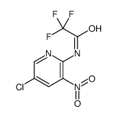 N-(5-chloro-3-nitropyridin-2-yl)-2,2,2-trifluoroacetamide Structure