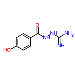 2-(4-Hydroxybenzoyl)hydrazinecarboximidamide Structure