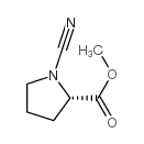 L-Proline, 1-cyano-, methyl ester (9CI)结构式