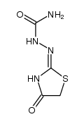 thiazolidine-2,4-dione-2-semicarbazone结构式