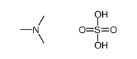 trimethylammonium hydrogen sulphate Structure
