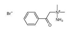 amino-dimethyl-phenacylazanium,bromide Structure