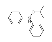 isopropoxy-diphenyl-silane Structure