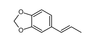 5-[(E)-prop-1-enyl]benzo[1,3]dioxole结构式