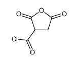 2,5-dioxooxolane-3-carbonyl chloride Structure